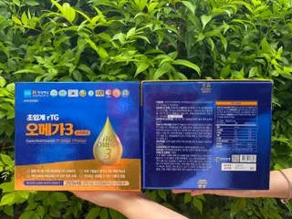 Thực phẩm bảo vệ sức khỏe Supercritical Extracted rTG Omega 3 Premium 60v - Omega 3 cao cấp Hàn Quốc - nhập khẩu chính ngạch