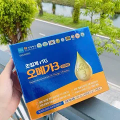 Thực phẩm bảo vệ sức khỏe Supercritical Extracted rTG Omega 3 Premium 60v - Omega 3 cao cấp Hàn Quốc - nhập khẩu chính ngạch