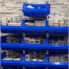 [Combo 4 Cái] Khay Nhựa A9 Đựng Phụ Tùng Máy Móc - Kệ Dụng Cụ Xếp Tầng Hòa An Plastic KT 48x30x18cm