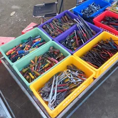 Khay đựng linh kiện,dụng cụ sửa chữa Hoà An Plastic B2 kích thước 45x27x12cm dày đẹp cực bền