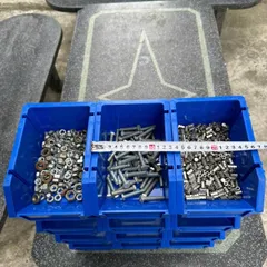 Khay Nhựa A5 {Combo 42 cái} Đựng Linh Kiện Ốc Vít Cỡ Nhỏ - Kệ Dụng Cụ Hòa An Plastic KT 20x13x9cm