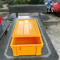 Khay nhựa đựng linh kiện,phụ tùng Hòa An Plastic B4 Dài 50cm Rộng 34cm Cao 17cm nhựa siêu dày
