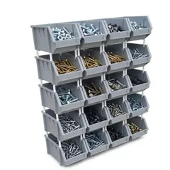 Khay Nhựa A6 {Combo 20 cái} đựng ổ cứng PC, Ốc Vít Laptop - Kệ Phân Loại Vật Tư Kỹ Thuật Nhiều Tầng