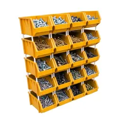Khay Nhựa A6 {Combo 20 cái} đựng ổ cứng PC, Ốc Vít Laptop - Kệ Phân Loại Vật Tư Kỹ Thuật Nhiều Tầng