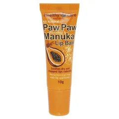 Son Dưỡng Môi Đa Năng Healthy Care Paw Paw 10g - Mật Ong Manuka & Dầu Tầm Xuân Phục Hồi, Giảm Nứt Nẻ (1 tuýp)