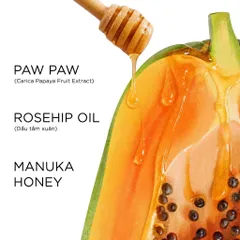 Son Dưỡng Môi Mật Ong Manuka & Đu Đủ Healthy Care Paw Paw Lip Balm 10g Úc Hỗ Trợ Khô Nứt Nẻ Môi
