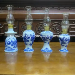 ĐỒ THỜ CÚNG - Bộ thờ cúng men trắng cao cấp gốm sứ Bát Tràng, bát hương,chóe, kỷ, lọ hoa thờ