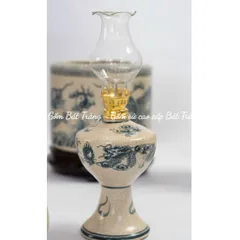 Bộ thờ cúng men rạn - đồ thờ cúng gia tiên thổ công bàn thờ thần tài gốm sứ Bát Tràng