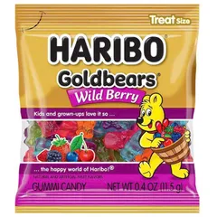 Kẹo dẻo Haribo Gummi Candy Happy Mix 120 gói của Mỹ