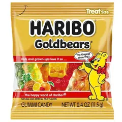 Kẹo dẻo Haribo Gummi Candy Happy Mix 120 gói của Mỹ