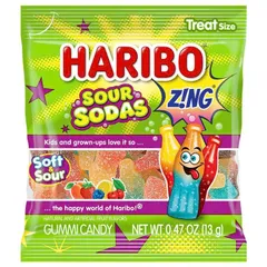 Kẹo dẻo Haribo Gummi Candy Happy Mix 120 gói của Mỹ