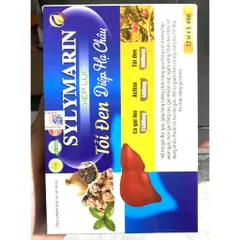 SYLYMARIN DIỆP LỤC TỎI ĐEN DIỆP HẠ CHÂU SILYMARIN giải độc gan, mát gan, hạ men gan, Giải độc gan 