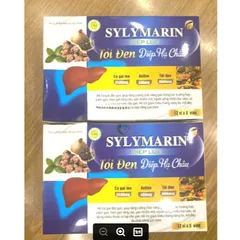 SYLYMARIN DIỆP LỤC TỎI ĐEN DIỆP HẠ CHÂU SILYMARIN giải độc gan, mát gan, hạ men gan, Giải độc gan 