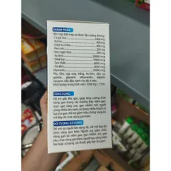 SYLYMARIN DIỆP LỤC TỎI ĐEN DIỆP HẠ CHÂU SILYMARIN giải độc gan, mát gan, hạ men gan, Giải độc gan 