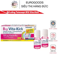 Tetesept B12 Vita Kick hộp 18 ống hàng nội địa Đức