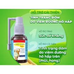 Golanil Fitobimbi xịt sát khuẩn cổ họng cho em bé
