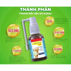 Golanil Fitobimbi xịt sát khuẩn cổ họng cho em bé