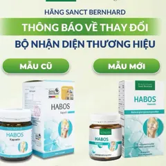 [SANCT BERNHARD] Viên uống HABOS hỗ trợ khớp, tăng tiết dịch khớp, khớp chắc khỏe và dẻo dai 60viên
