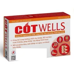 CỐT WELLS -CỐTWELLS hỗ trợ cho người khô cứng khớp đau mỏi khớp, thoái hoá khơp hộp 30 viên
