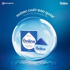 Nước mắt nhân tạo ONLINE 12ml giữ ẩm hằng ngày, bổ sung khoáng chất hạn chế khô mắt, không chất bảo quản - T302203014
