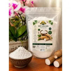 Bột sắn dây ta, bột sắn dây khô - sắn dây Hưng Yên - 1kg, 500g, 250g