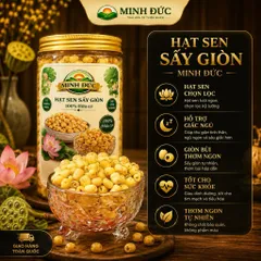 Hạt sen sấy giòn, hạt sen ăn liền - Hạt sen Hưng Yên - Loại 1, 1kg, 500g, 250g