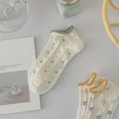 Set 10 đôi tất vớ thuyền phối ren thời trang nữ 875975