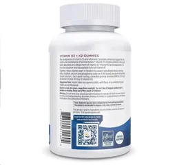 Kẹo dẻo Bổ Sung Vitamin D3 K2 Nordic Naturals Pomegranate 60 Viên