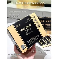[Mẫu Mới] Thạch Nghệ Nano Curcumin Jelly 365 Tăng Cường Sức Khỏe Hộp 30 Gói