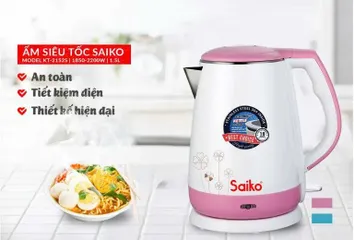 ẤM SIÊU TỐC SAIКO KT-2152S