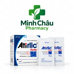 Gói Uống Atirlic Forte Hỗ Trợ Dịu Êm Bụng & Bảo Vệ Niêm Mạc Tiêu Hóa Hộp 20 Gói x 10g
