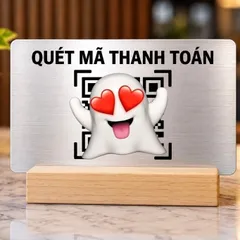 [HOẢ TỐC] Bảng tên để bàn, bảng phòng ban để bàn, có chân chống, đế gỗ, in theo yêu cầu