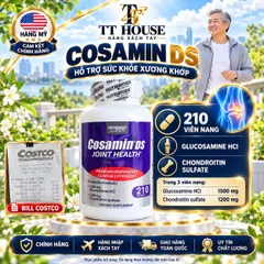 VIÊN BỔ KHỚP CAO CẤP COSAMINE DS JOINT HEALTH HỘP 180 VIÊN VÀ 210 VIÊN – CHUẨN NỘI ĐỊA MỸ