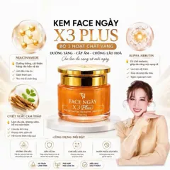 KEM FACE COLLAGEN X3 - KEM FACE NGÀY MP ĐÔNG ANH NGUYỄN HUỲNH NHƯ HỘP 15G