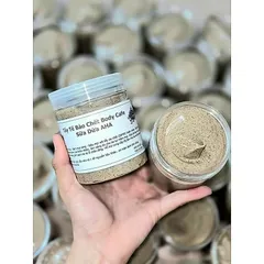 Tẩy tế bào chết body, tẩy da chết cho da caffe sữa dừa 250gr