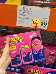 SIRO DẠ DÀY TIÊU HÓA PEPTO BISMOL ULTRA CHAI 354ML CHUẨN NỘI ĐỊA MỸ