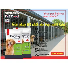 [BAO 15KG] Thức Ăn Hạt Cho Chó DOGDAY Cao Cấp - HƯƠNG VỊ HỒNG SÂM