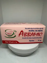 Thực phẩm dùng cho chế độ ăn kiêng đặc biệt đường ăn kiêng ABBAMIC