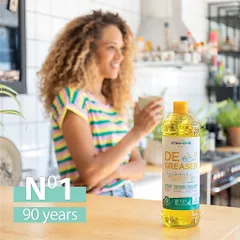 Nước rửa chén, tẩy rửa dầu mỡ từ tự nhiên cho da nhạy cảm Stanhome degreaser Ecolabel 750ml