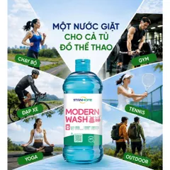 Nước giặt đậm đặc khử mùi chuyên dụng cho đồ thể thao  Stanhome Modern Wash 750ml