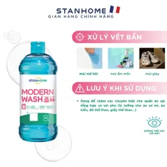 Nước giặt đậm đặc khử mùi chuyên dụng cho đồ thể thao  Stanhome Modern Wash 750ml