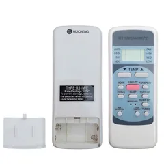 REMOTE MÁY LẠNH MIDEA MẶT PHÍM XANH, ĐIỀU KHIỂN THAY THẾ, CÓ PIN ĐI KÈM