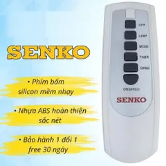 Điều Khiển Dùng Cho Quạt Senko TR1683, DR1608, TR1628, DH1600