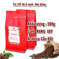 cà phê arabica cầu đất, cà phê cầu đất, cà phê arabica, cafe rang mộc, cà phê Arabica rang mộc