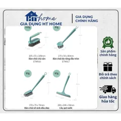 Bộ Chổi Cọ Vệ Sinh Phòng Tắm Đa Năng LocknLock ETM919GRN, ETM917GRN, ETM918GRN, ETM919GRN