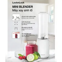 Máy Xay Sinh Tố Mini Blender Locknlock EJM433WHT