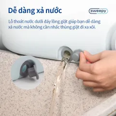 Bộ cây lau nhà xoay tay Locknlock 7L Sweepy ETM971 878388