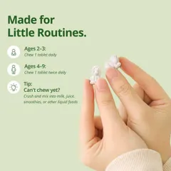 Viên nhai hỗ trợ chiều cao cho bé Nubest 2-9 tuổi - Hàng Mỹ