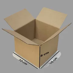 Hộp carton nhỏ kích thước 10x10x8