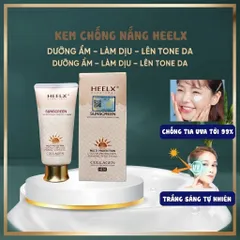 HEELX Kem Chống Nắng Mẫu Mới 2026 Collagen Sunscreen 88ml Chống Tia UV Hiệu Quả Dưỡng Da Mềm Mịn Phù Hợp Mọi Loại Da